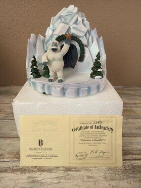 Hawthorne Village Rudolph's Town Abominable Snowman Christmas at Bumble's NEW